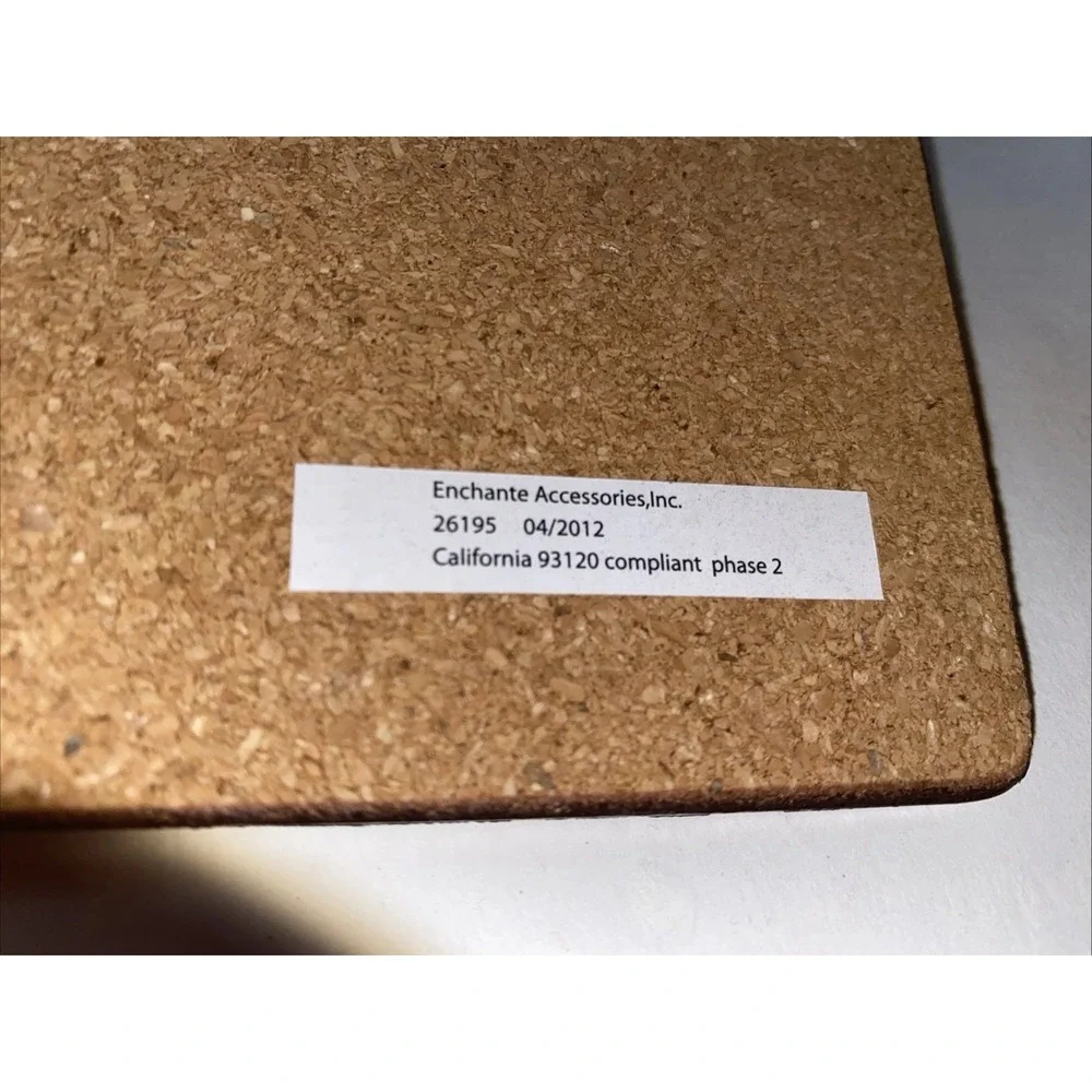 Fall Autumn Cork Placemats Set of 4 Thick Cork Place Mats for Dinning pumpkins